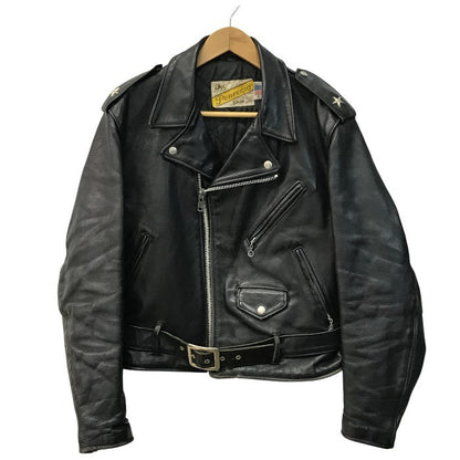 Schott ショット Perfecto ワンスター ライダースジャケット メンズ レザー ダブルブレスト 70s ヴィンテージ ブラック 42サイズ 中古 T1