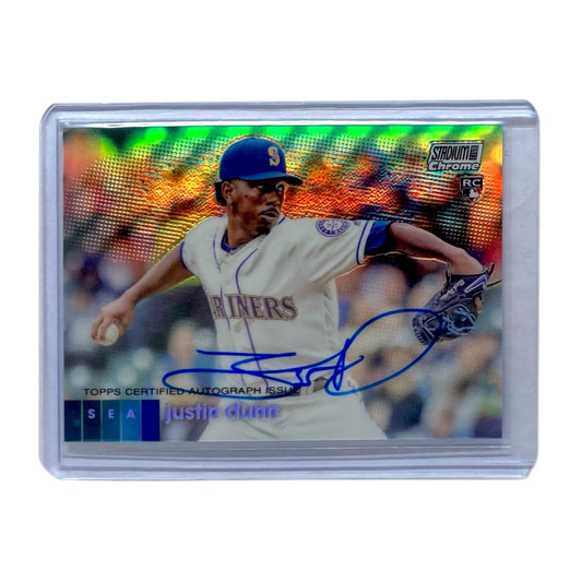 TOPPS MLBカード STUDIUM CLUB JUSTIN DUNN SEATTLE MARINERS #CAJU 中古 IT2