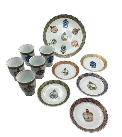 MAEBATA 前畑陶器 China Seas チャイニーズボトル ドリンクパーティーS 中古 D4