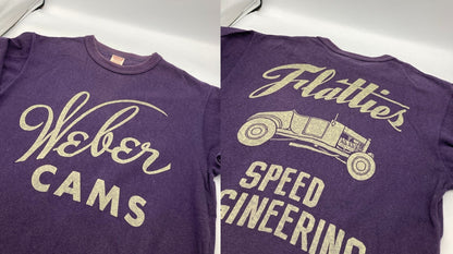 FREEWHEELERS フリーホイーラーズ POWER WEAR Weber CAMS Tシャツ サイズS メンズ 中古 D4