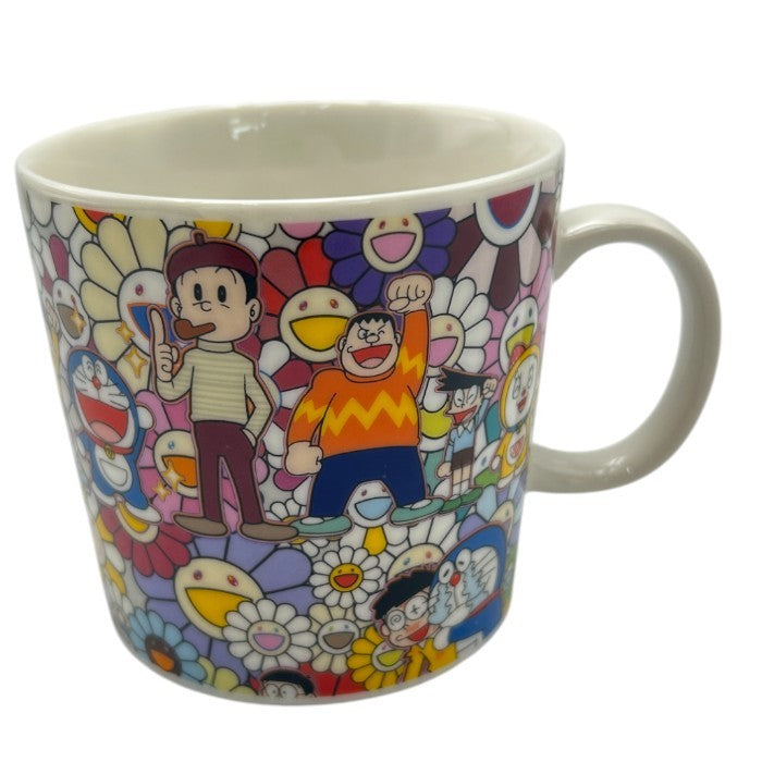 未使用品 THE ドラえもん展 TOKYO 2017 村上隆 マグ マグカップ ドラえもん のび太 しずかちゃん ジャイアン スネ夫 中古 W４