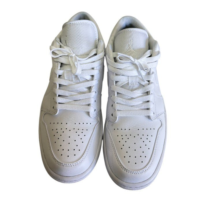 NIKE ナイキ エアジョーダン 1 トリプルホワイト 27cm 553558-136 靴 シューズ スニーカー 中古 W1