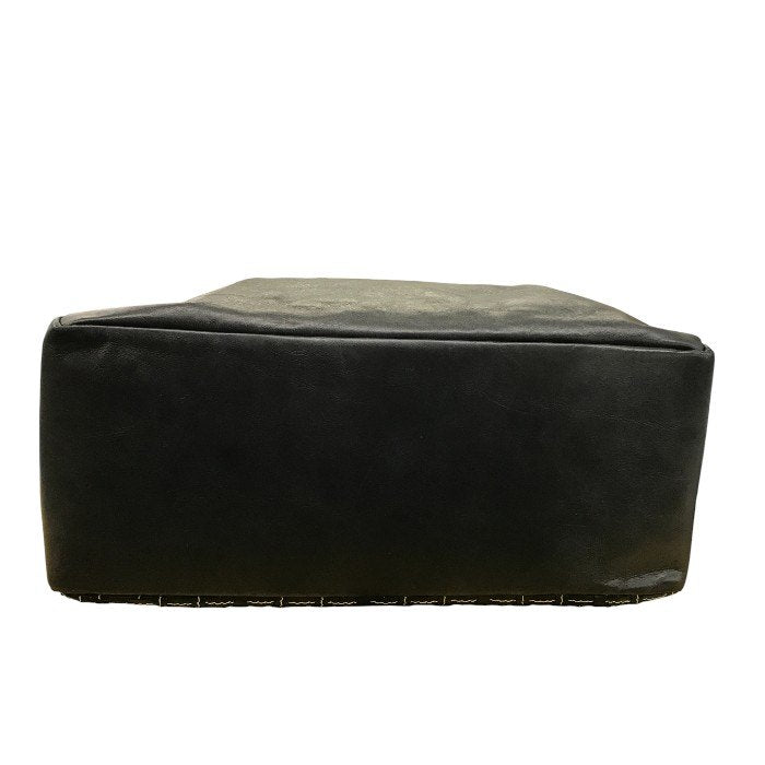 Jas-M.B. ジェスエムビー ボストンバッグ メンズ レザー ブラック 中古 N1