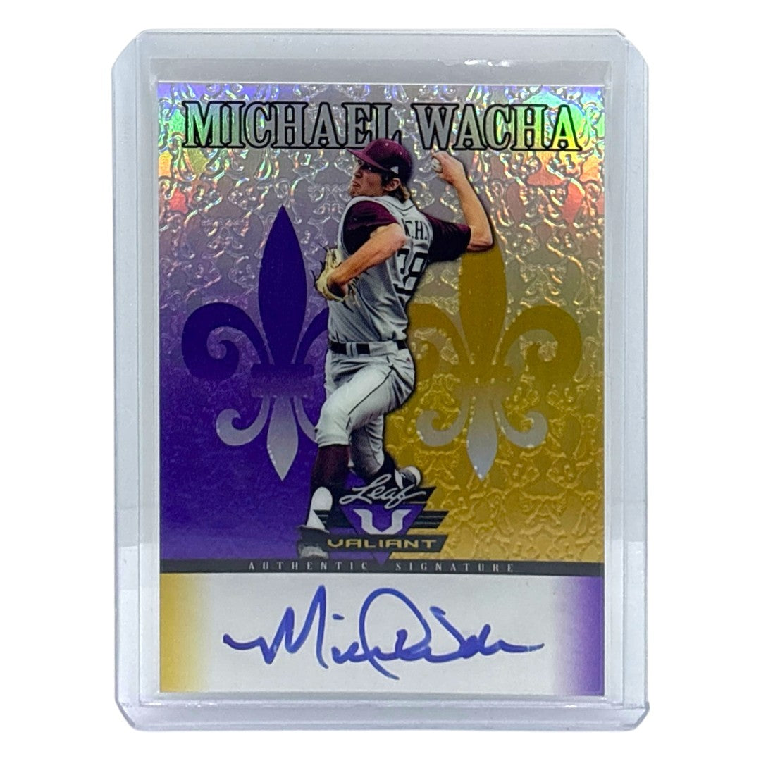 Leaf MLBカード VALIANT MICHAEL WACHA /25 #VA-MW2 中古 IT1