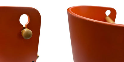 SDI Fantasia Carota mini カロタ ミニ ベビーチェア 椅子 小さい 木製 かわいい オレンジ 中古 W４