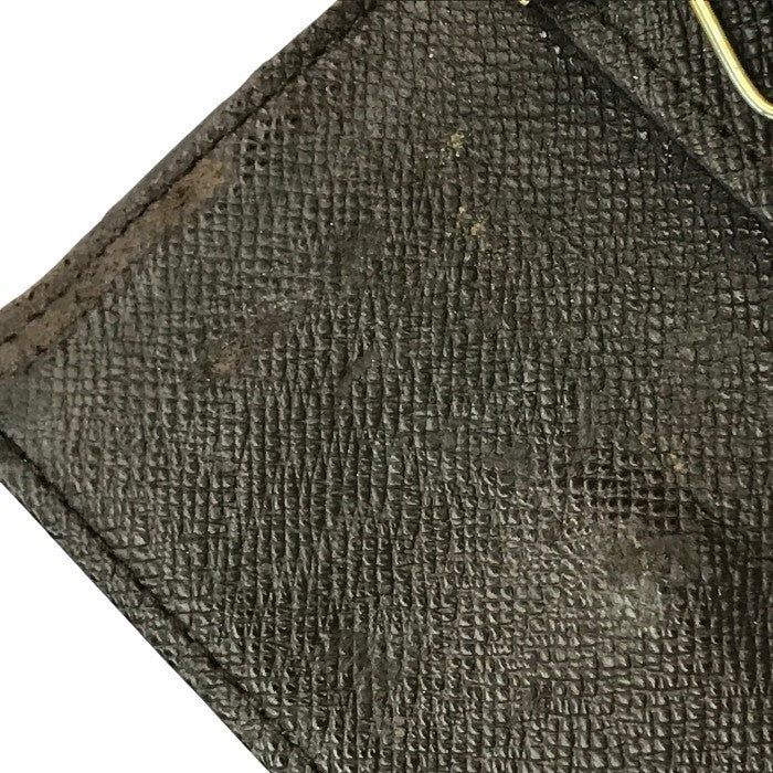 LOUIS VUITTON ルイヴィトン ダミエ ミュルティクレ4 キーケース ユニセックス 4連 コンパクト ブラウン N62631 中古 T1