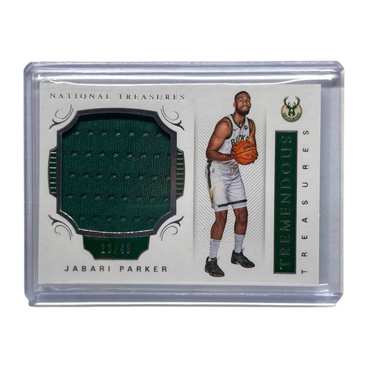 PANINI NBAカード NATIONAL TREASURES JABARI PARKER BUCKS 13/49 #TTR-36 中古 IT2