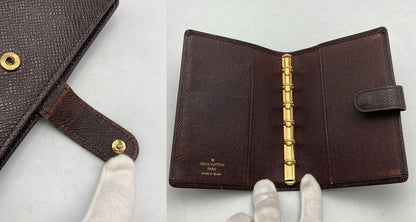 LOUIS VUITTON ルイヴィトン タイガ アジェンダPM 手帳カバー R20416 中古 D4