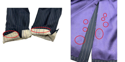 Paul Smith ポールスミス PL-HK52012 XL ジャケット スーツ メンズ ビジネス ストライプ 中古 W４