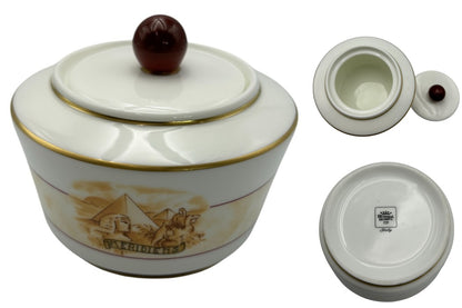 【中古】 Richard Ginori リチャードジノリ ジオカルティン プリマクラッセコラボ カップ＆ソーサー シュガーポット クリーマー ５客セット 洋食器 廃盤 ブランド 紅茶 ティー W４