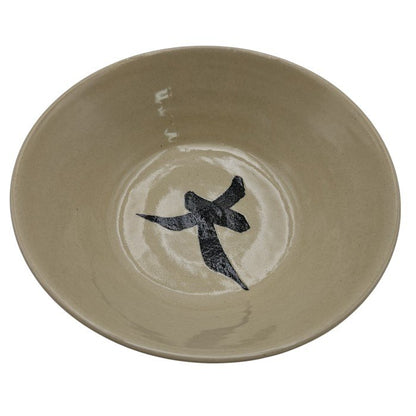 【未使用品】 大佛茶碗 奈良 東大寺 赤膚焼 抹茶茶碗 茶道具 中古 H4