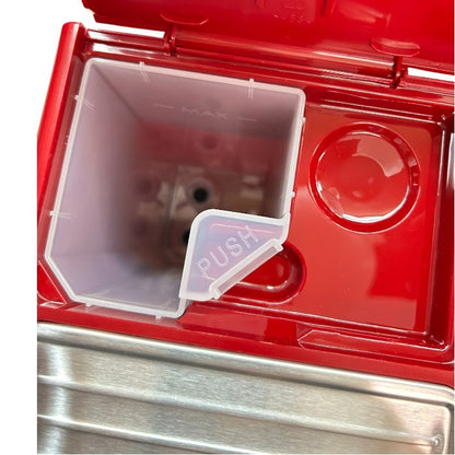 De'Longhi デロンギ エスプレッソメーカー ECP3220J-R パッションレッド コーヒー キッチン家電 エスプレッソ カプチーノ 中古 W４