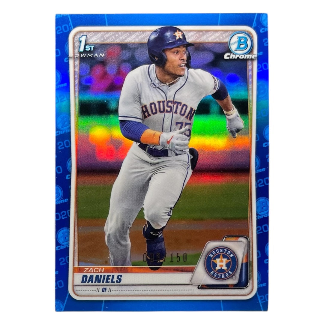 TOPPS MLBカード BOWMAN CHROME 1ST ZACH DANIELS HOUSTON ASTROS /150 #BD-133 中古 IT2
