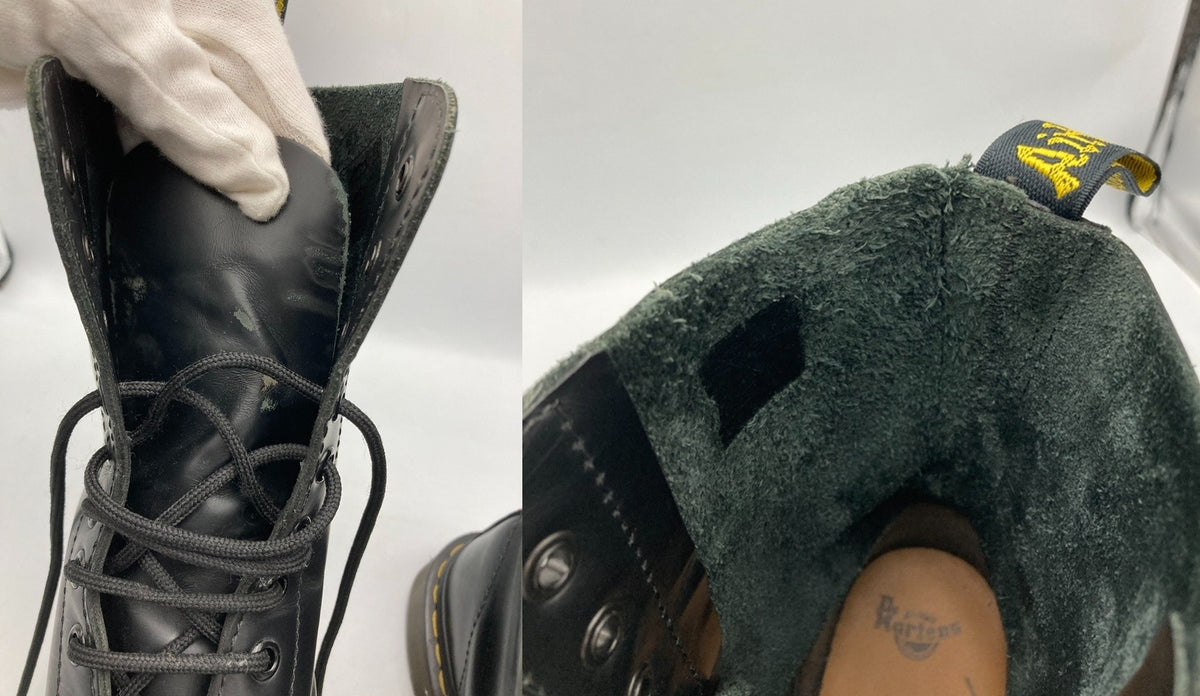 Dr.Martens ドクターマーチン 10ホール ブーツ 1490 サイズUK6 メンズ レディース 中古 D4