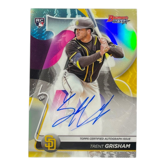 TOPPS MLBカード BOWMAN'S BEST TRENT GRISHAM SAN DIEGO PADRES #B20-TG 中古 IT2