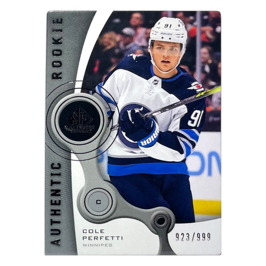 UPPER DECK NHLカード SP GAME USED COLE PERFETTI WINNIPEG JETS /999 #R-80 中古 IT2