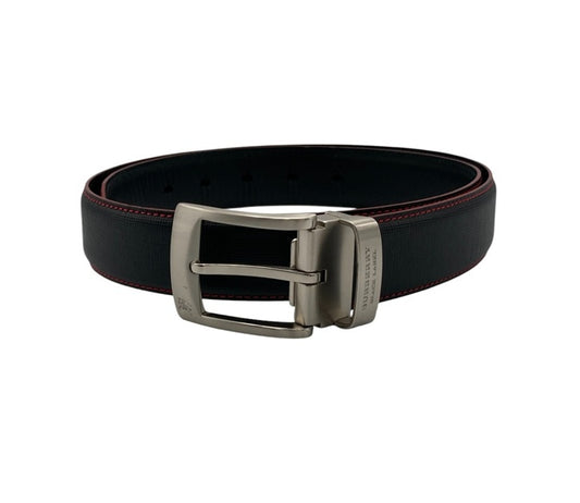BURBERRY BLACK LABEL バーバリーブラックレーベル バックル レザーベルト メンズ 中古 D4