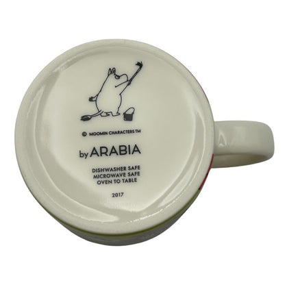 ARABIA アラビア ムーミン 2017年 夏限定 サマーシアター マグカップ コップ キャラクター 希少 食器 中古 W４