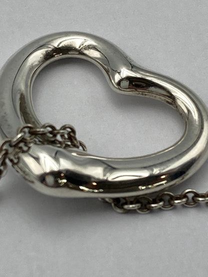 TIFFANY&Co. ティファニー エルサペレッティ オープンハート ネックレス 22mm シルバー925 中古 D4