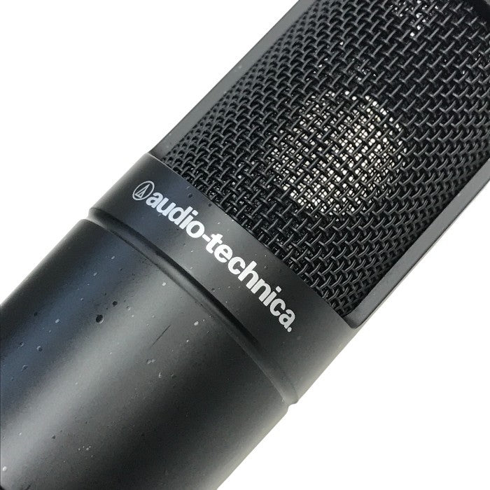 audio-technica バックエレクトレット・コンデンサー・マイクロホン ブラック 低ノイズ 自宅録音 動画配信 AT2035 中古 T1