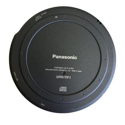 Panasonic ポータブルCDプレーヤー ブラック SL-CT800-K パナソニック オーディオ 家電 音楽 中古 W1
