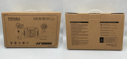 FlashFish ポータブル電源 小型発電機 E200 40800mAh/151wh  AC(200W 瞬間最大250W) DC(120W) 中古 D4