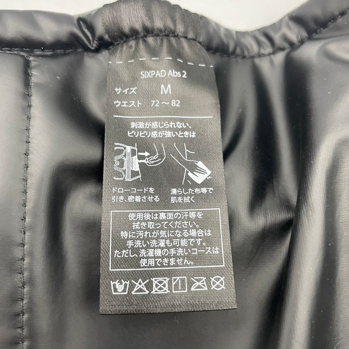 SIXPAD Abs2 アブズ2 SE-CK-03B-M 別売専用コントローラー付 EMS シックスパッド 腹筋ベルト 体幹 中古 R4