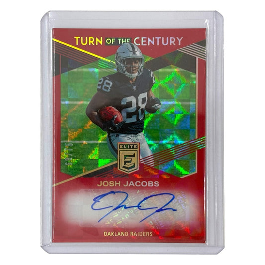 PANINI NFLカード DONRUSS ELITE JOSH JACOBS OAKLAND RAIDERS 68/75 #TC-JJ1 中古 IT1