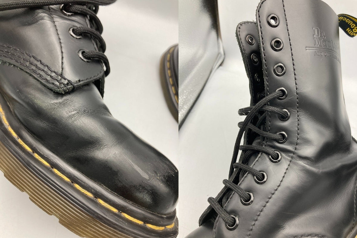 Dr.Martens ドクターマーチン 10ホール ブーツ 1490 サイズUK6 メンズ レディース 中古 D4