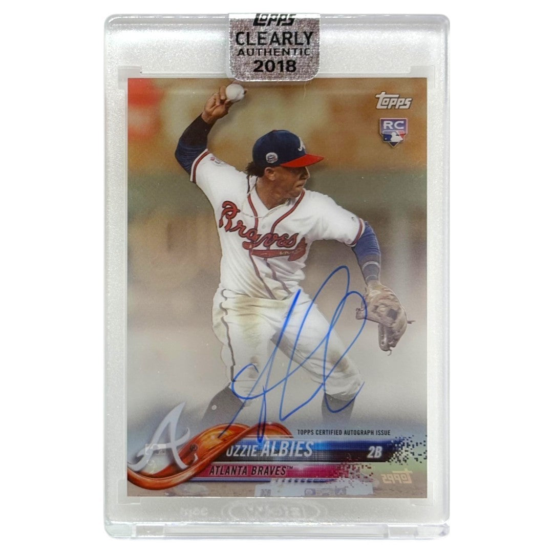 未開封品 TOPPS MLBカード CLEARLY AUTHENTIC OZZIE ALBIES ATLANTA BRAVES #CAA-OA 中古 IT1