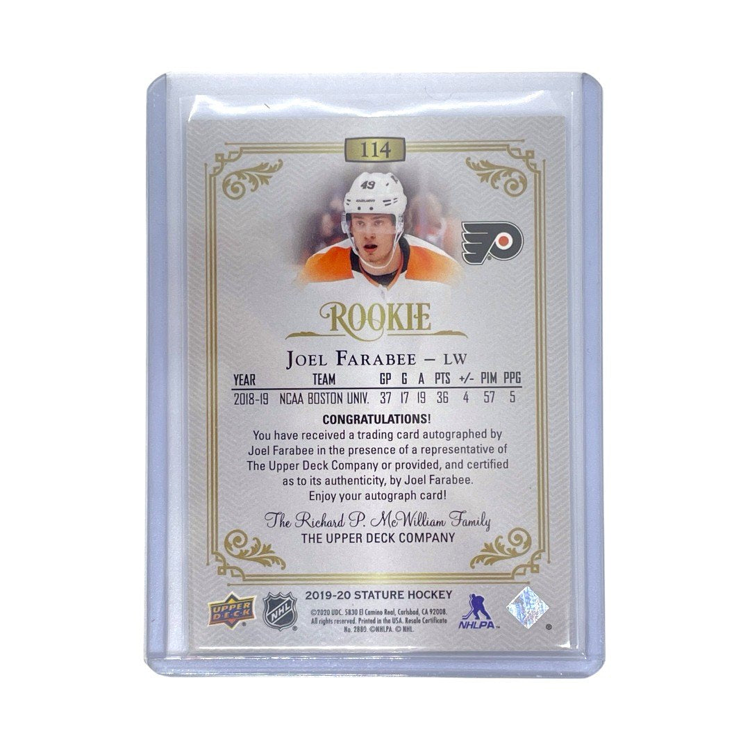 UPPER DECK NHLカード STATURE JOEL FARABEE FLYERS 06/15 #114 中古 IT1
