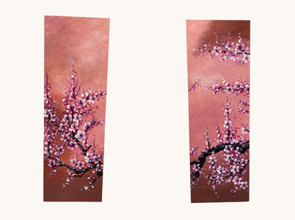 アートパネル 桜 5枚組 中古 D4