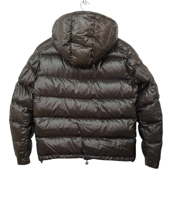 MONCLER モンクレール Maya ダウンジャケット サイズ1 220914036605 98950 メンズ ダークブラウン 中古 D4