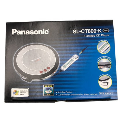 Panasonic ポータブルCDプレーヤー ブラック SL-CT800-K 中古 Y1