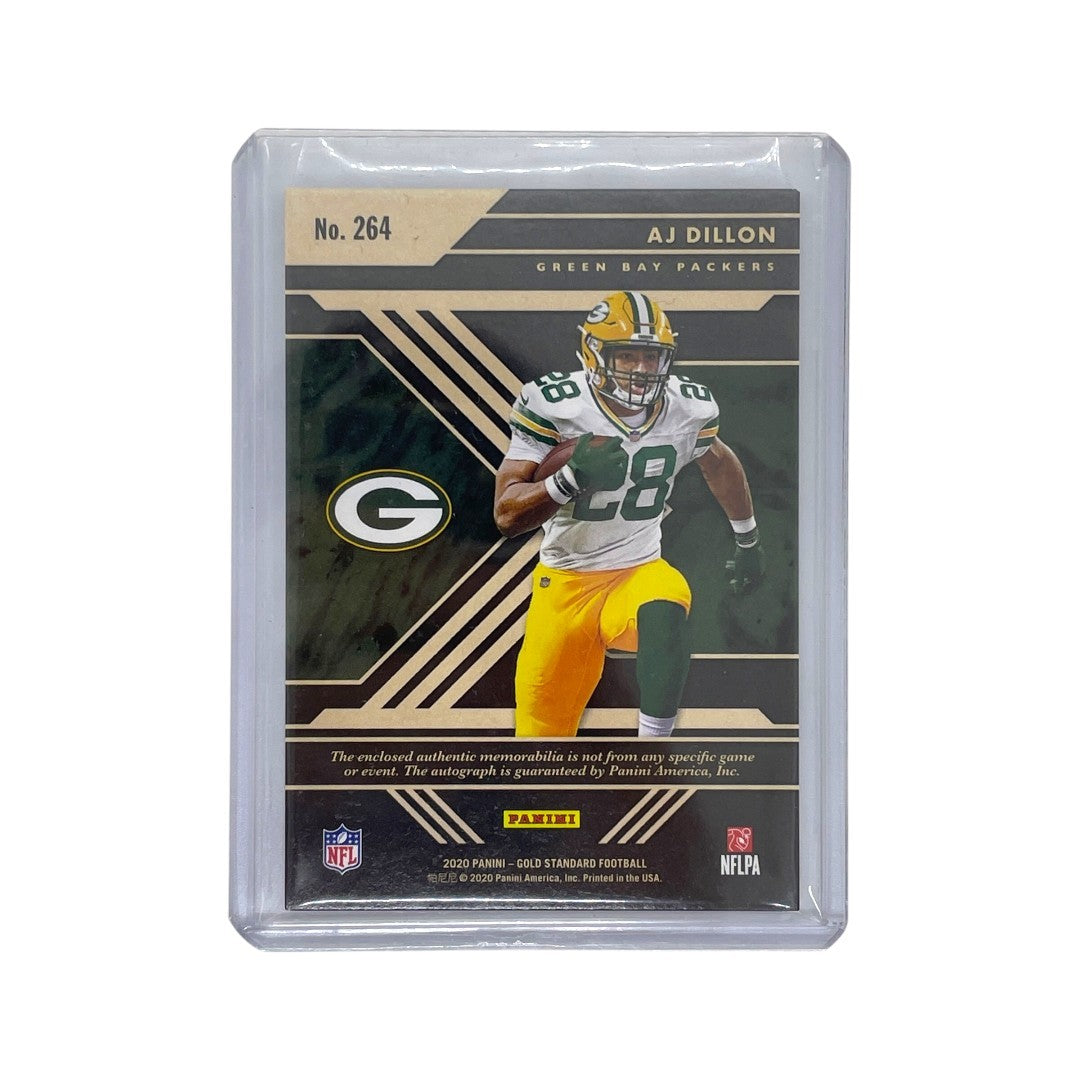PANINI NFLカード GOLD STANDARD AJ DILLON GREEN BAY PACKERS 47/49 #264 中古 IT1