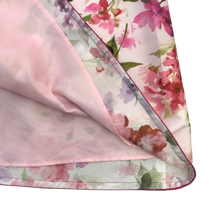 TOCCA トッカ ALSTROMERIA ニットドレス レディース ワンピース ポリエステル 花柄 ご家庭で水洗い可 ピンク サイズ4 OPTOIS0130 中古 T1
