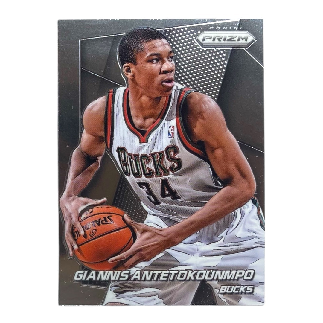 PANINI NBAカード PRIZM GIANNIS ANTETOKOUNMPO MILWAUKEE BUCKS #73 中古 IT2