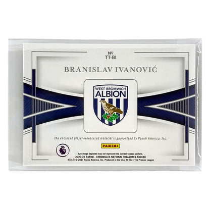 PANINI サッカーカード CHRONICLES NATIONAL TREASURES BRANISLAV IVANOVIC WEST BROMWICH ALBION /500 #TT-BI 中古 IT1