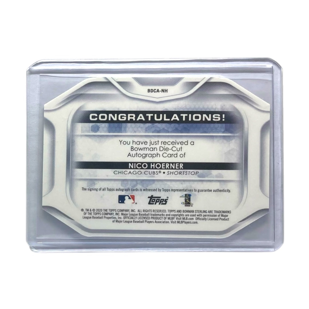 TOPPS MLBカード BOWMAN STERLING NICO HOERNER CHICAGO CUBS /99 #BDCA-NH 中古 IT2