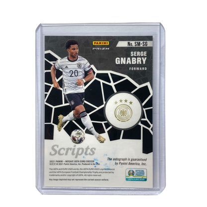 PANINI サッカーカード MOSAIC UEFA EURO PRIZM SERGE GNABRY GERMANY #SM-SG 中古 IT2