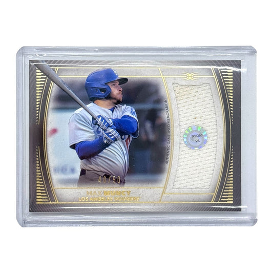TOPPS MLBカード DEFINITIVE COLLECTION MAX MUNCY LOS ANGELES DODGERS 40/50 #DJR-MM 中古 IT1