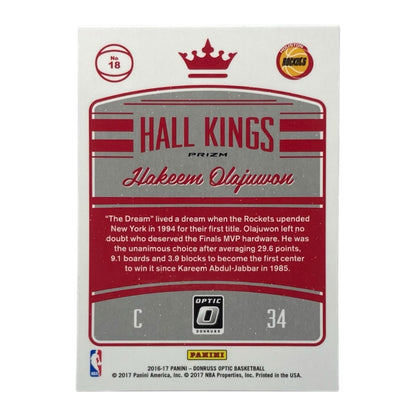 PANINI NBAカード DONRUSS OPTIC PRIZM HAKEEM OLAJUWON HOUSTON ROCKETS #18 中古 IT2