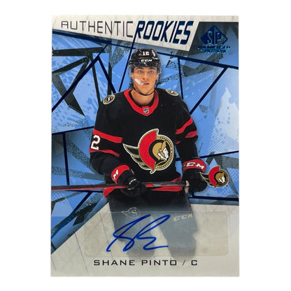 UPPER DECK NHLカード SP GAME USED SHANE PINTO OTTAWA SENATORS #185 中古 IT2