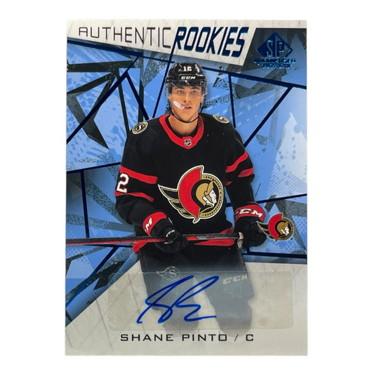 UPPER DECK NHLカード SP GAME USED SHANE PINTO OTTAWA SENATORS #185 中古 IT2