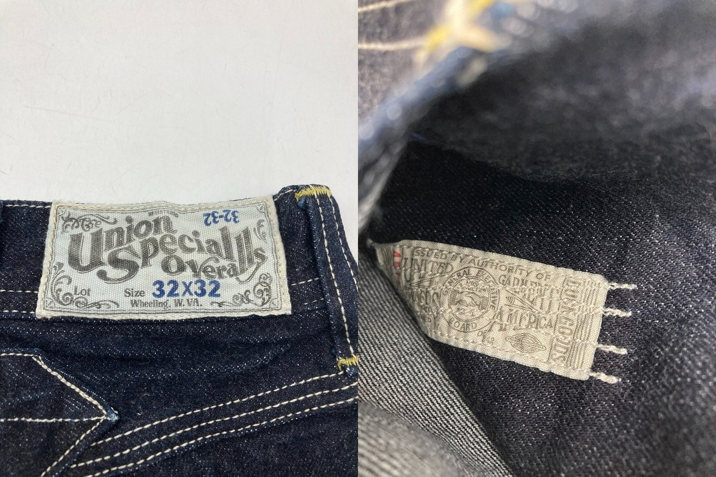 FREEWHEELERS フリーホイーラーズ デリックマンオーバーオールズ ワークパンツ サイズ32×32 メンズ 中古 D4