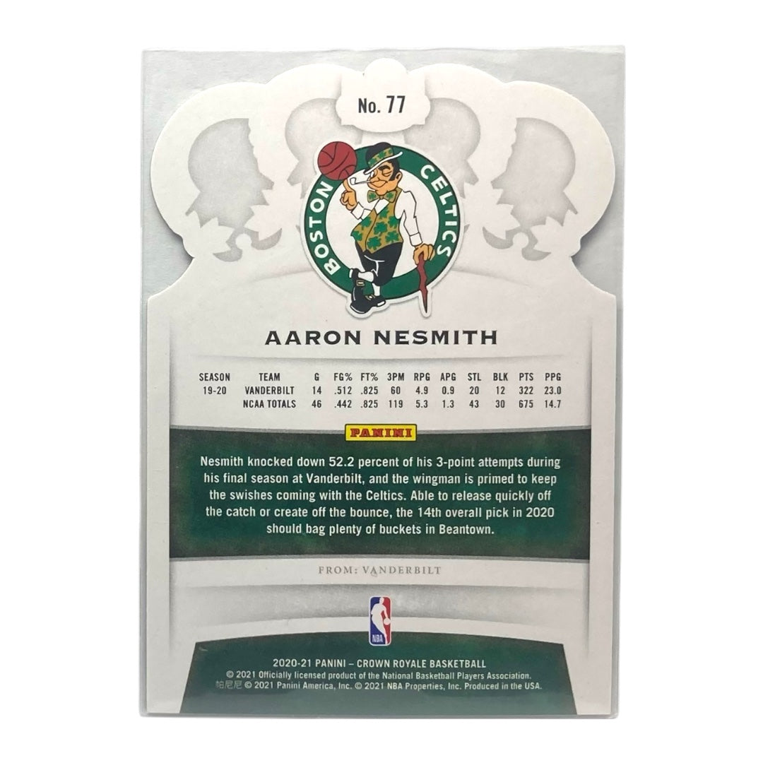 PANINI NBAカード CROWN ROYALE AARON NESMITH CELTICS /99 #77 中古 IT2