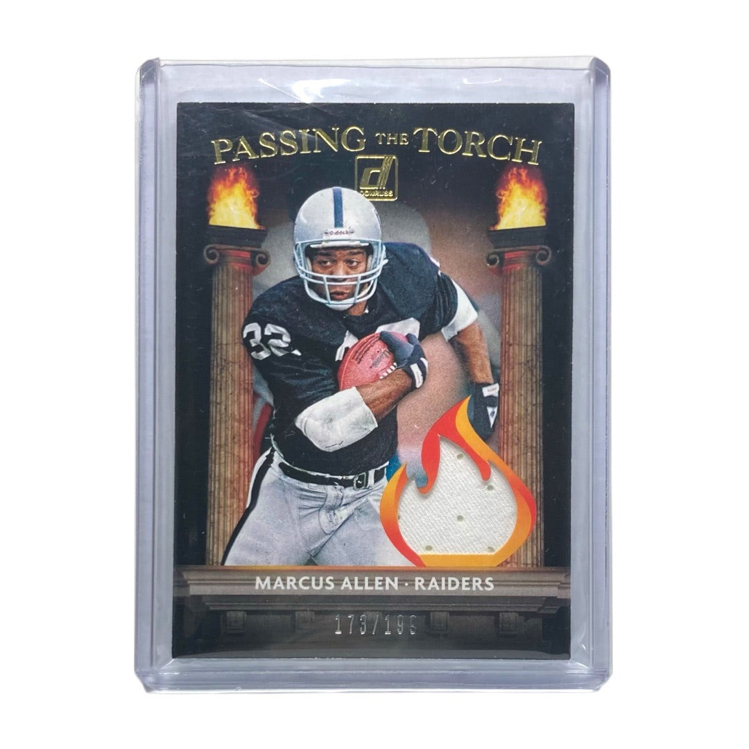 PANINI NFLカード DONRUSS MARCUS ALLEN JOSH JACOBS RAIDERS /199 #6 中古 IT2