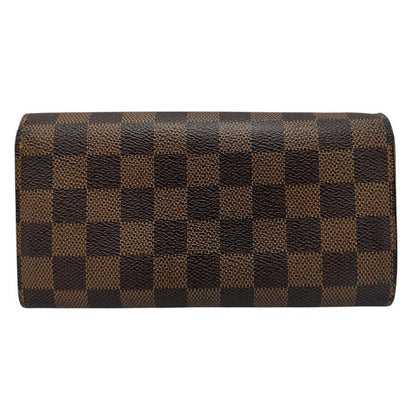 LOUIS VUITTON ルイヴィトン ダミエ ポルトフォイユサラ 長財布 N61726 ブランド レディース メンズ ユニセックス 中古 W４