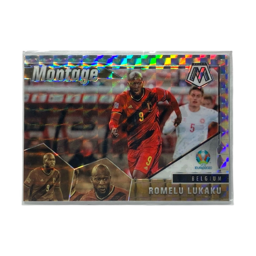 PANINI サッカーカード MOSAIC UEFA EURO PRIZM ROMELU LUKAKU BELGIUM #2 中古 IT2