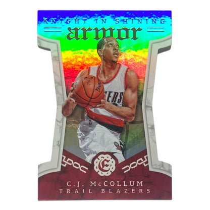 PANINI NBAカード EXCALIBUR DIE CUT C.J. MCCOLLUM TRAIL BLAZERS #21 中古 IT2